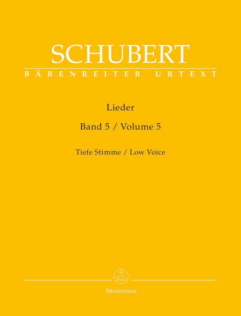 Lieder - Vol.5 (Low voice)