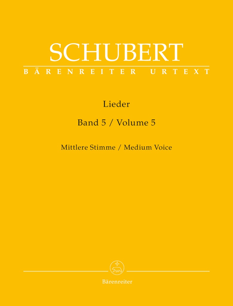 Lieder - Vol.5 (Medium voice)