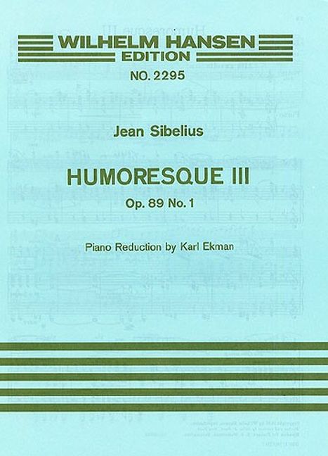 Humoresque No.3, Op.89a