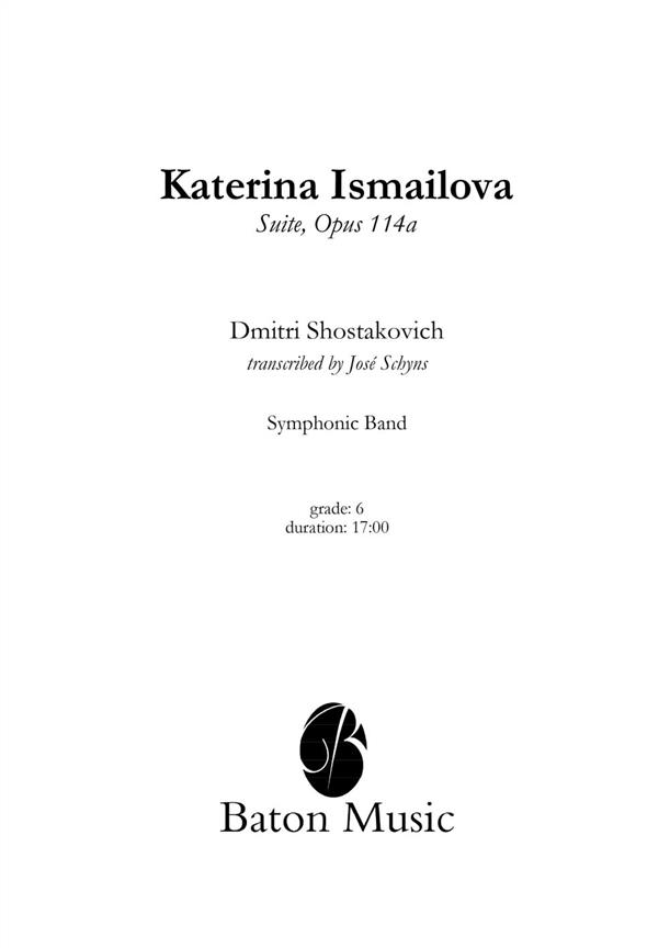 Katerina Ismailova suite