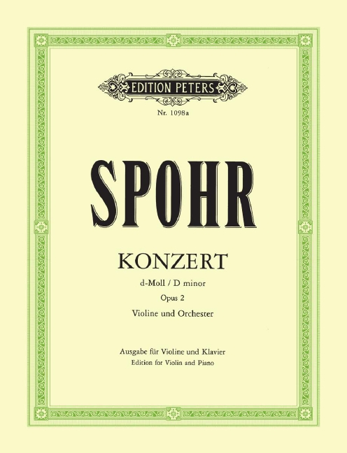 Konzert d-moll, Op.2