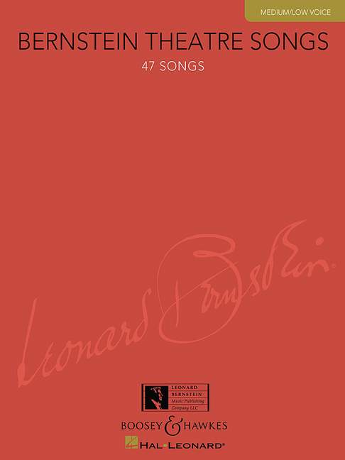 Bernstein Theatre Songs (47 songs - Mid/Low voice)