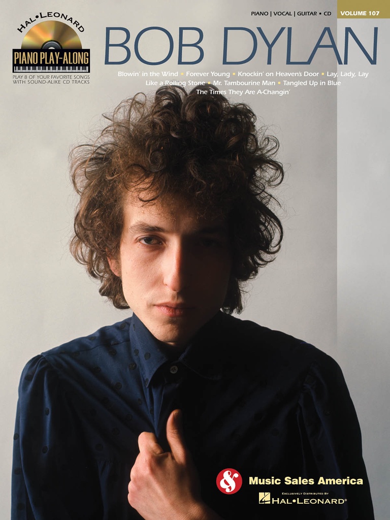 Piano Play-Along - Vol.107: Bob Dylan