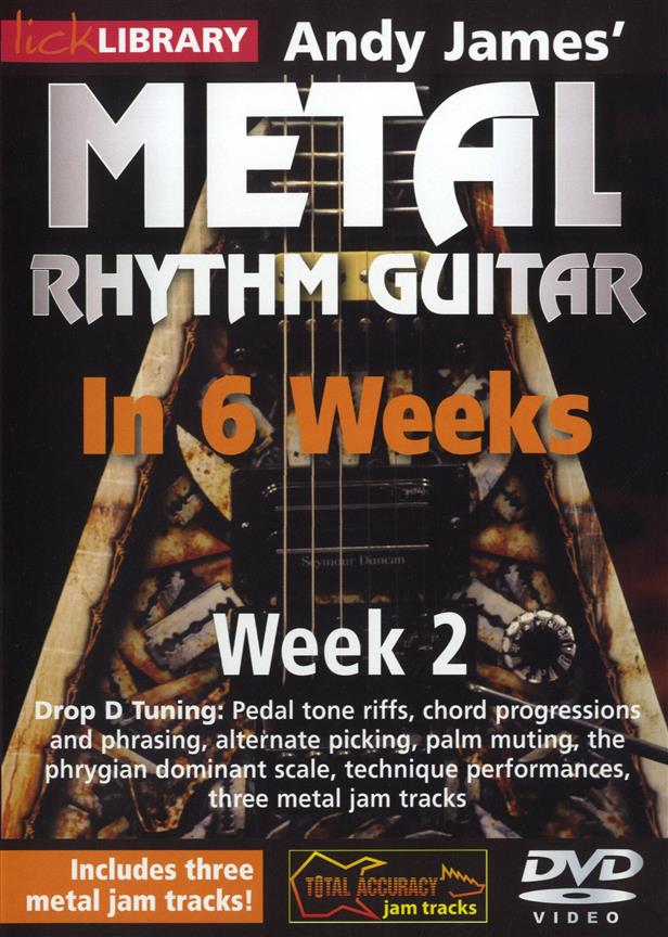 Lick Library: Andy James' Metal Rhythm Guitar in 6 Weeks - Vol.2