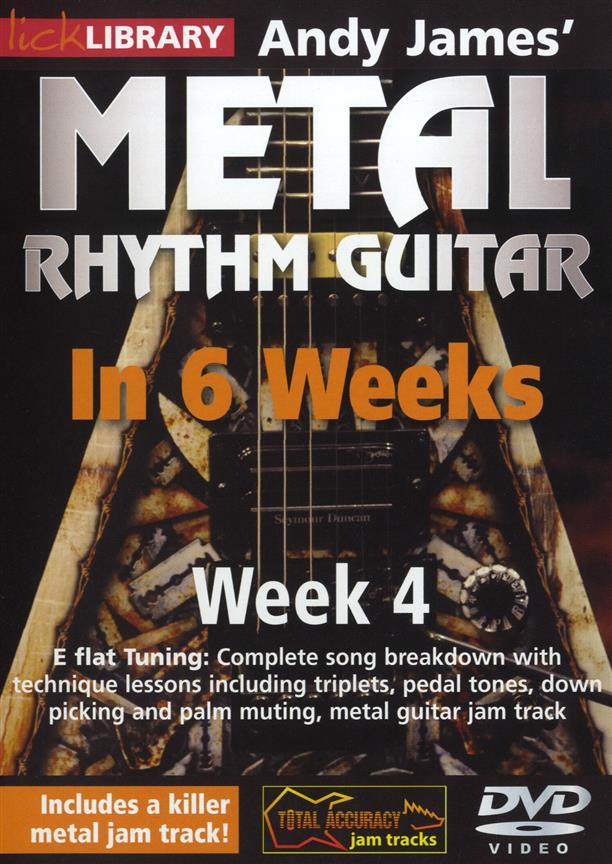 Lick Library: Andy James' Metal Rhythm Guitar in 6 Weeks - Vol.4