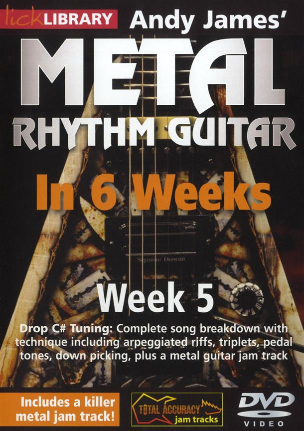 Lick Library: Andy James' Metal Rhythm Guitar in 6 Weeks - Vol.5