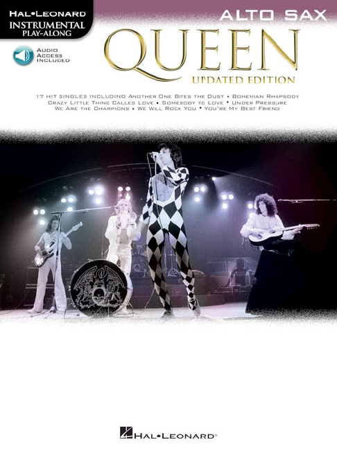 Queen - Play-along for Alto saxophone (Updated edition)