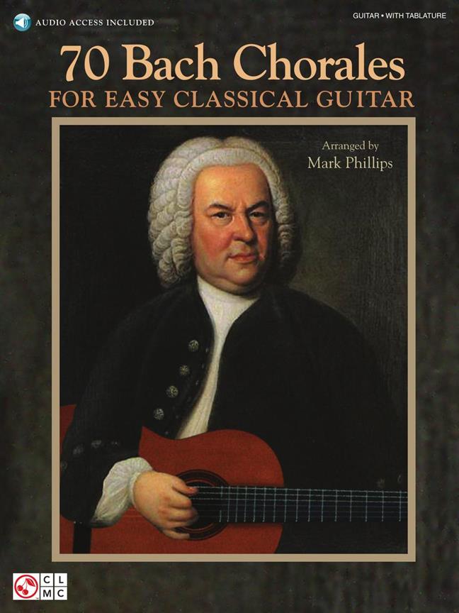 70 Bach Chorales for easy classical guitar