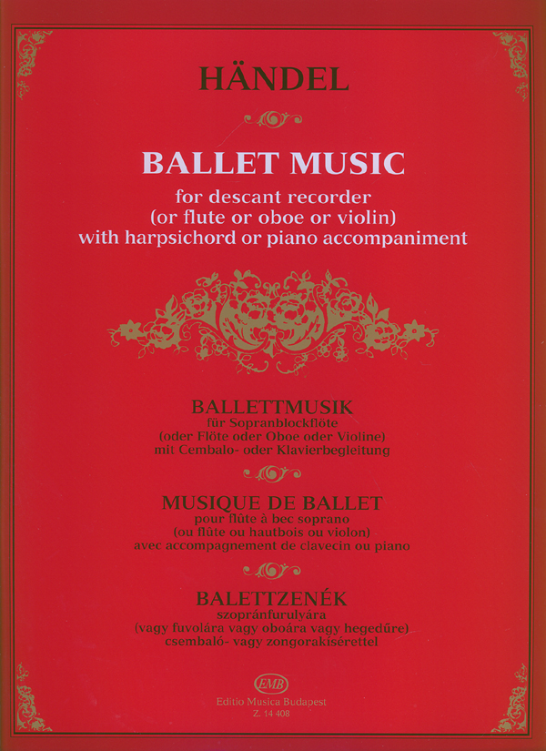 Ballet Music for Descant Recorder (or flute, oboe, violin)