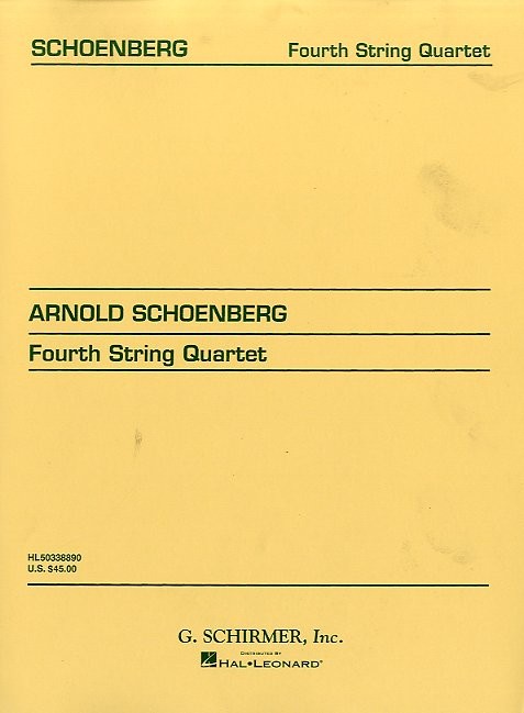 String Quartet No.4, Op.37 (Score)