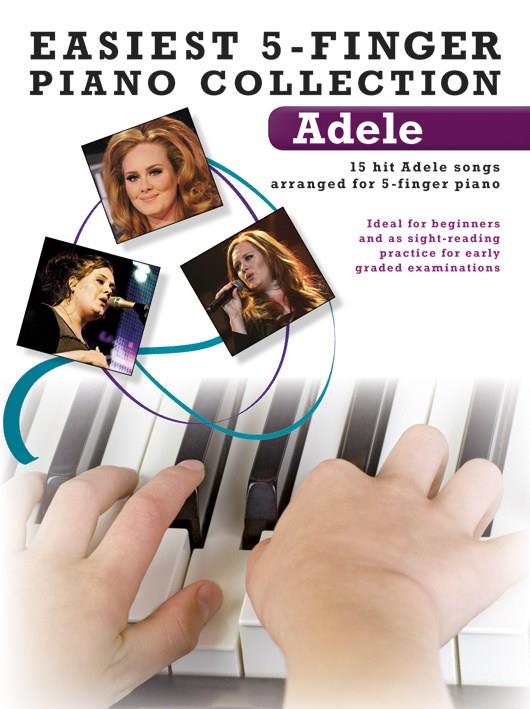 Easiest 5-finger piano Collection - Adele