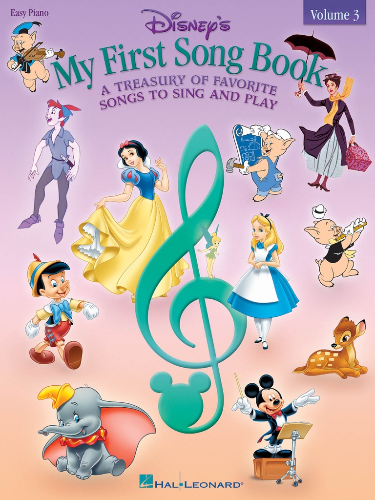 Disney's my First Songbook - Vol.3 (Easy piano)