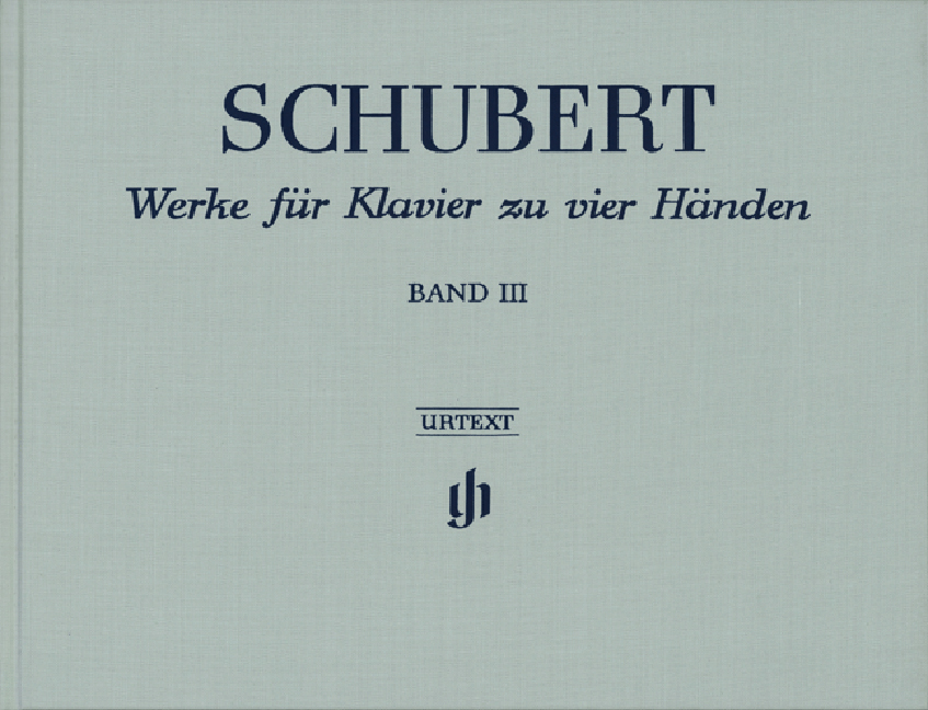 Werke für Klavier zu 4 Händen - 3 (Leinen)