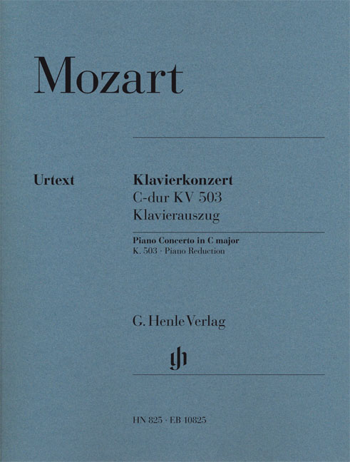 Klavierkonzert No.25 C-dur, Kv.503 (Klavierauszug)