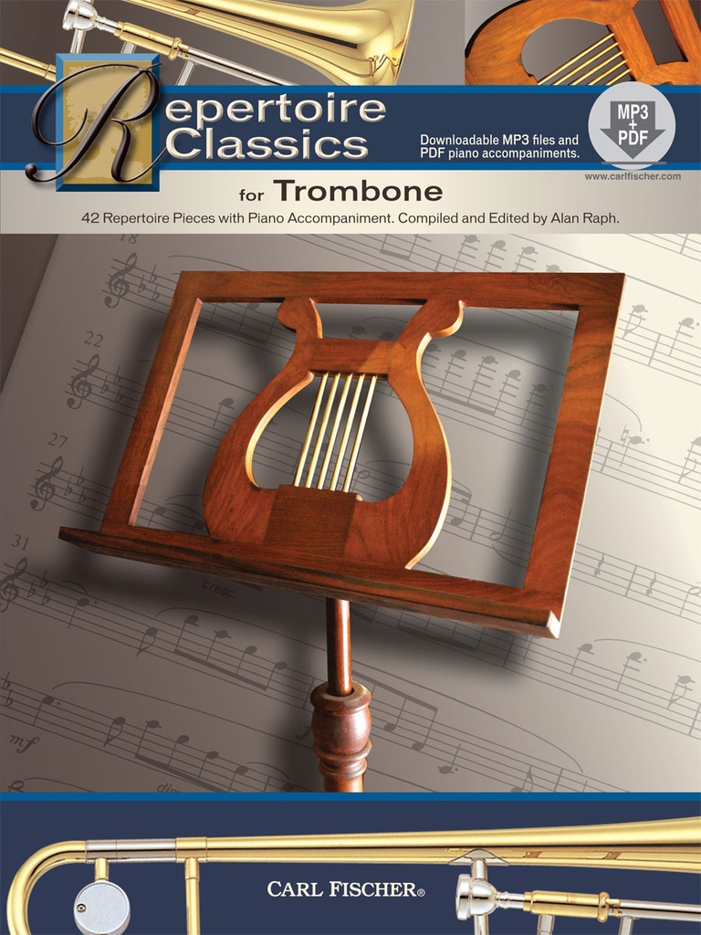 Repertoire classics for trombone