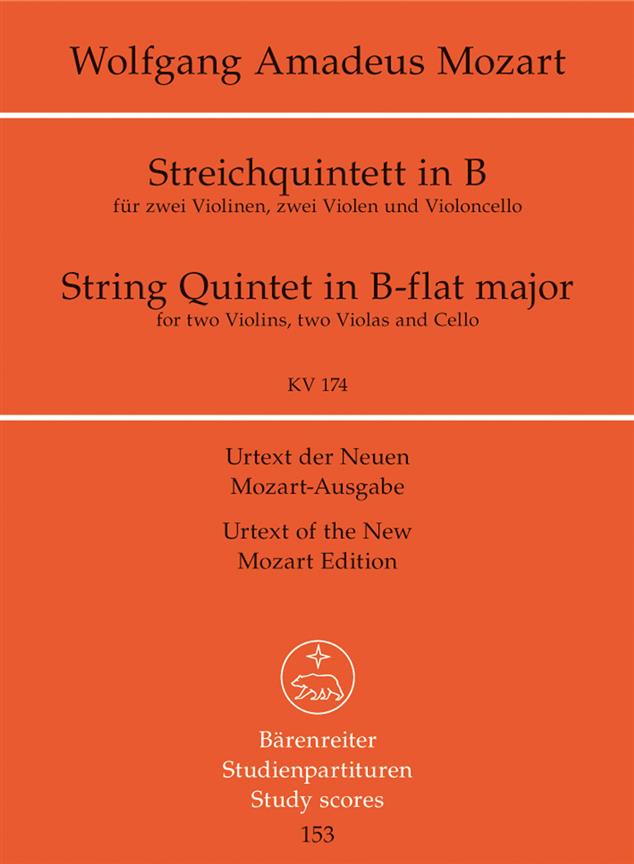 String quintet in B-flat major