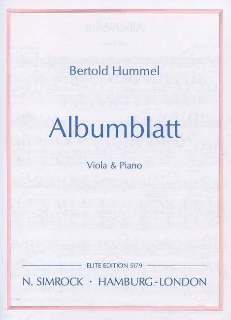 Albumblatt