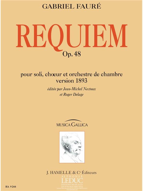 Requiem Op.48 (Full score - Version 1893)