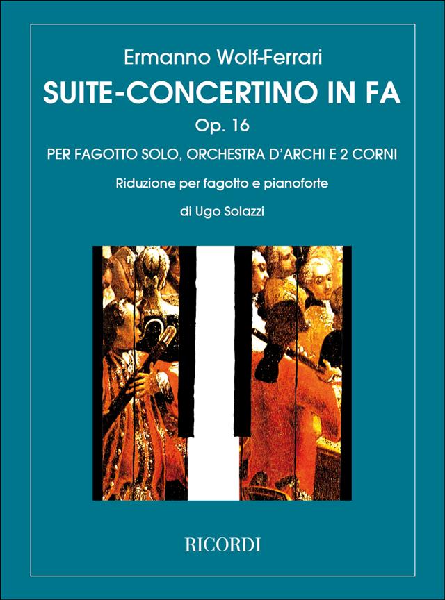 Suite-concertino in Fa, Op.16 (Riduzione)