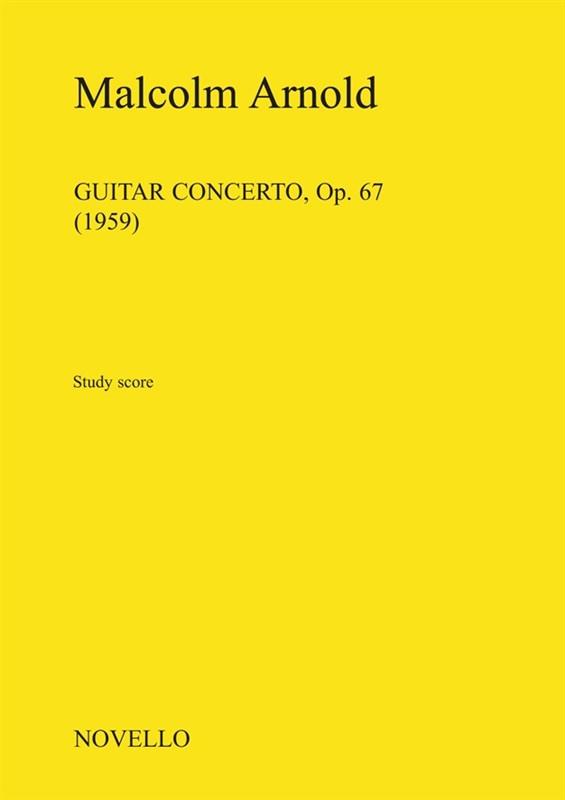 Guitar Concerto, Op.67 (Full score)