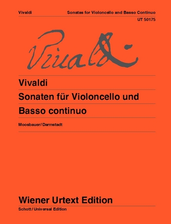 Complete sonatas for cello and basso continuo