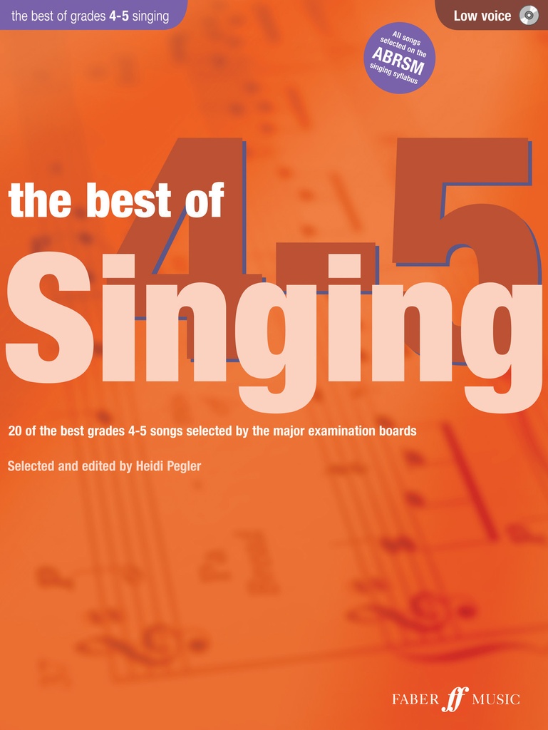 The Best Of Singing Grades 4-5 (Low Voice)