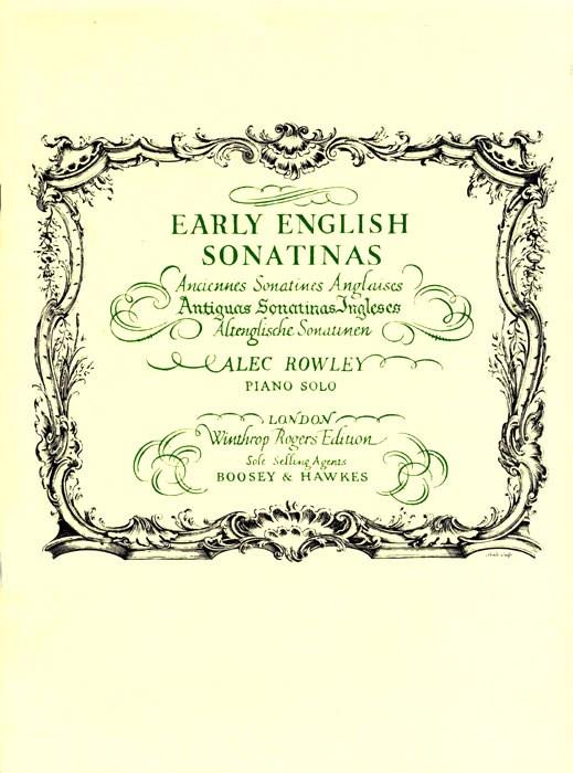 Early English Sonatinas