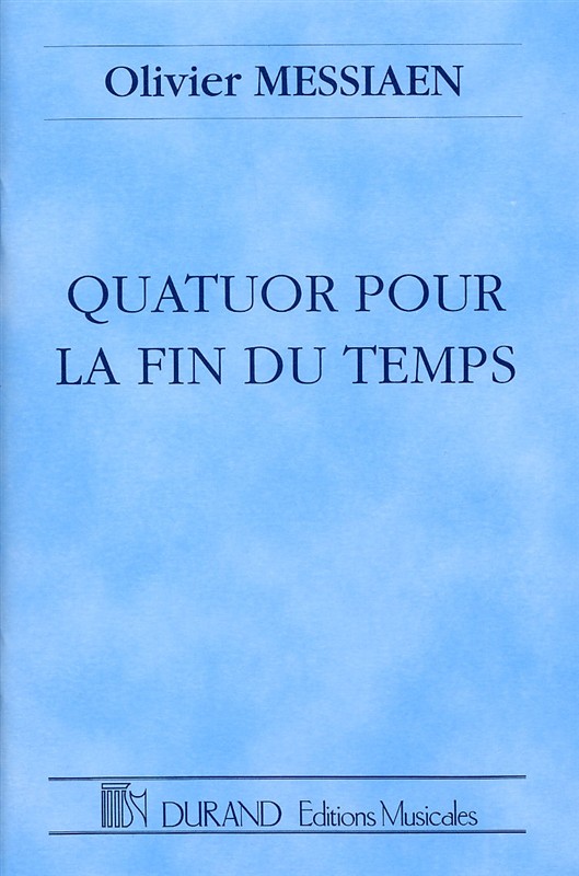 Quatuor pour la fin du temps (Partition)