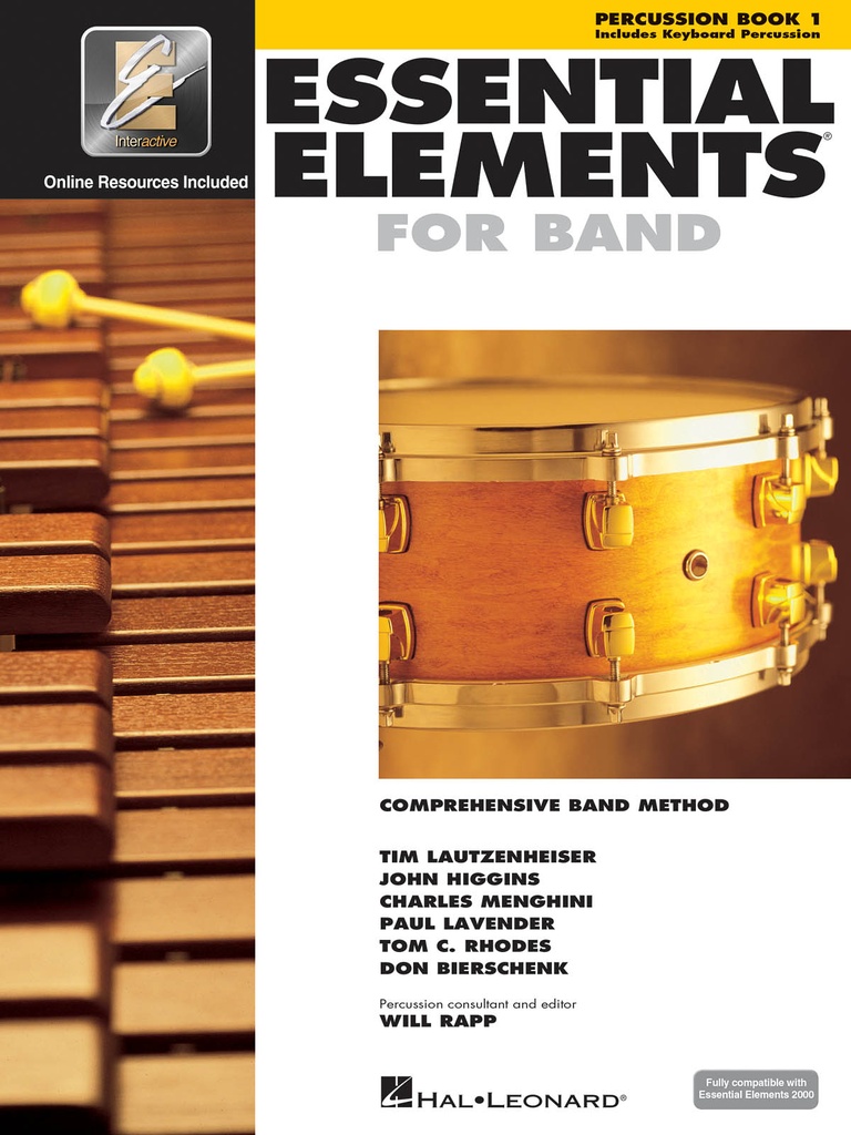 Essential Elements for Band (Percussion) - Vol.1 with EEi