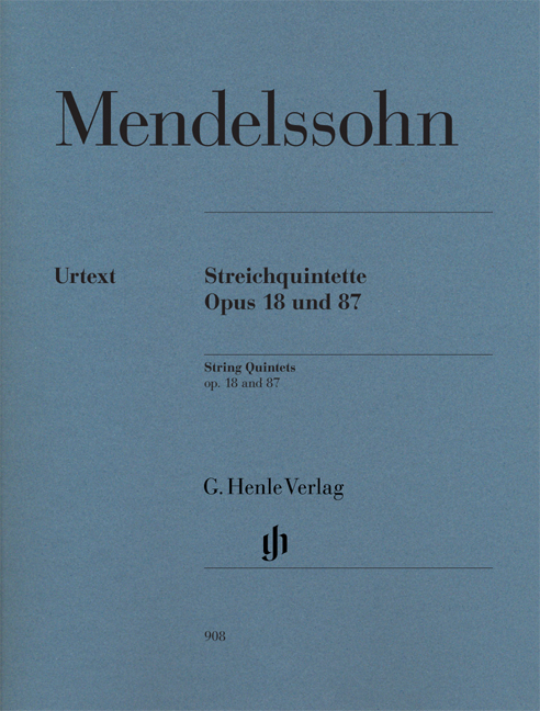 Streichquintette, Op.18 & Op.87 (Stimmen)