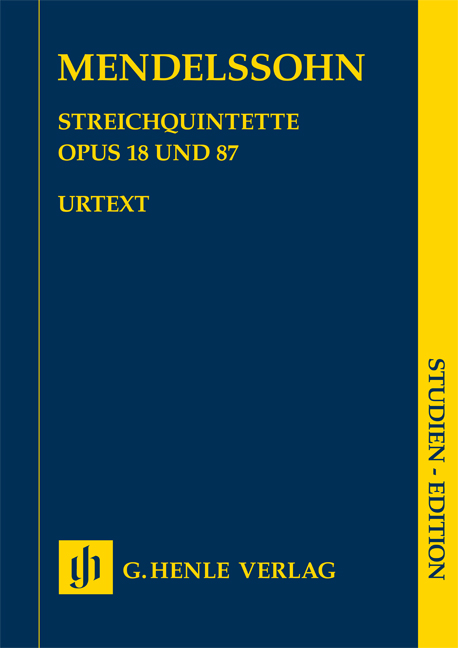 Streichquintette, Op.18 & Op.87 (Study score)