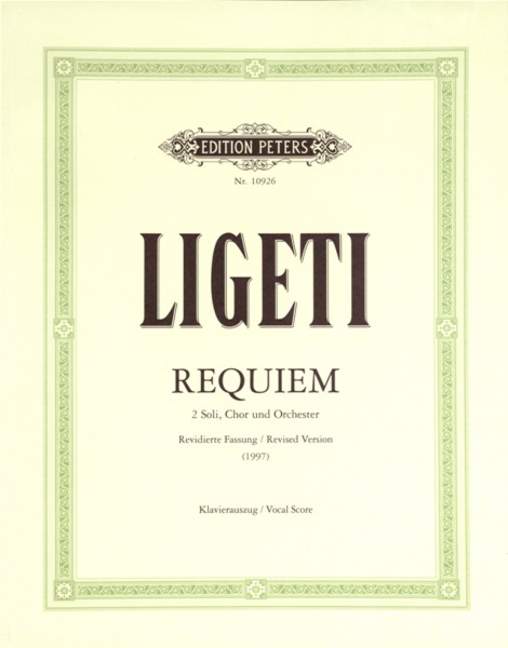 Requiem (Piano reduction)