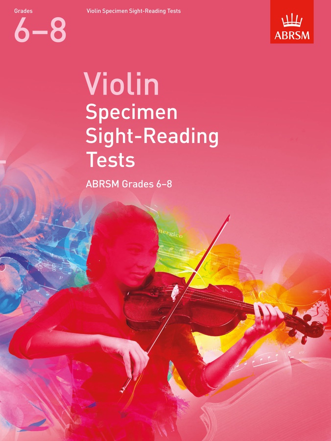 Violin Specimen Sight-Reading Tests - Grades 6-8 (From 2012)