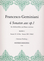 4 Sonaten aus Op.1 - Band 2