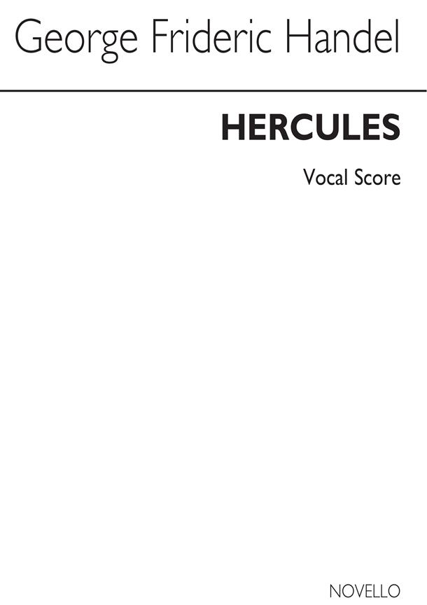 Hercules, HWV.60 (Vocal score)