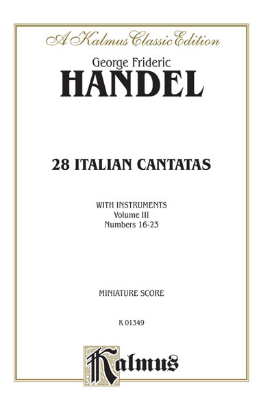 28 Italian Cantatas - Vol.3