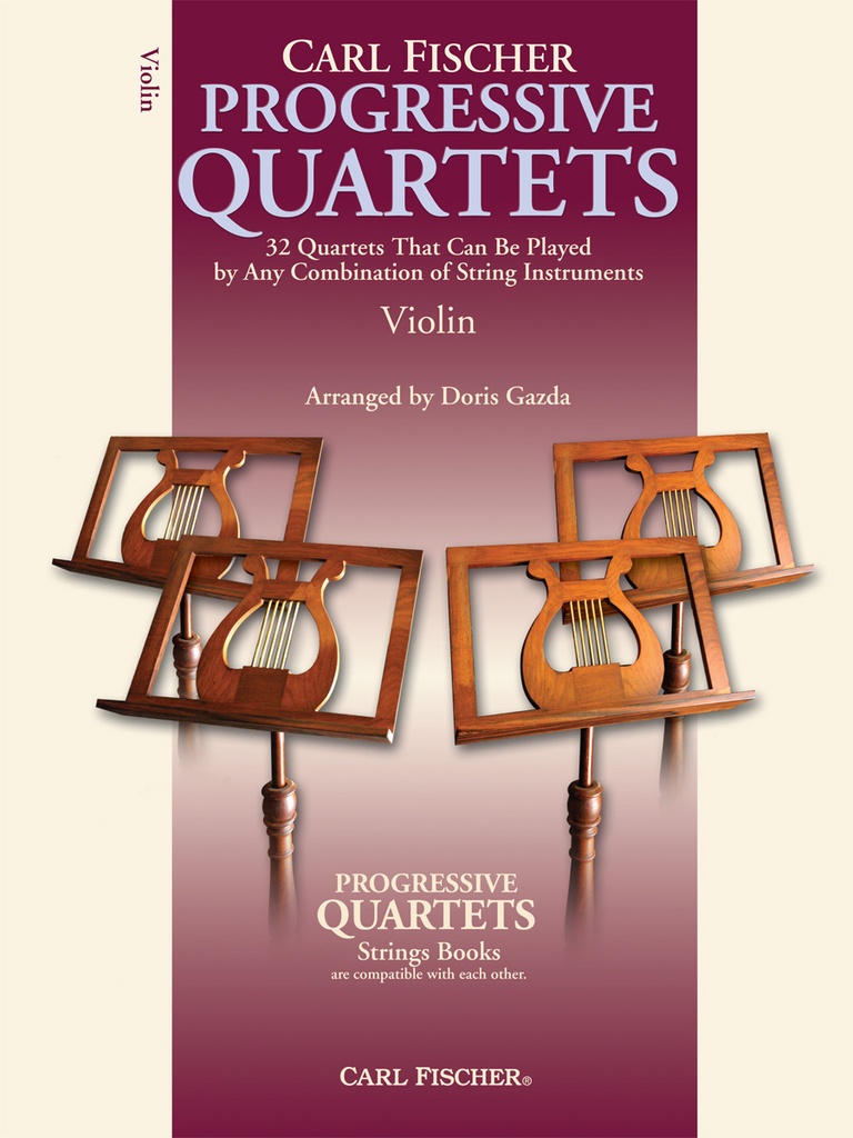 Progressive quartets (Violin part)