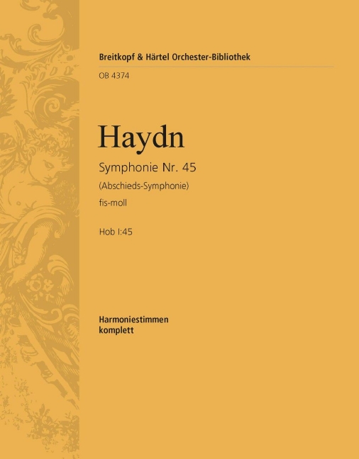 Symphony No.45 in F minor Hob I:45 (Wind parts)