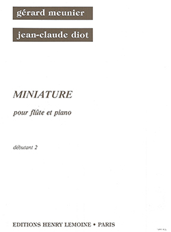 Miniature pour Flute et Piano