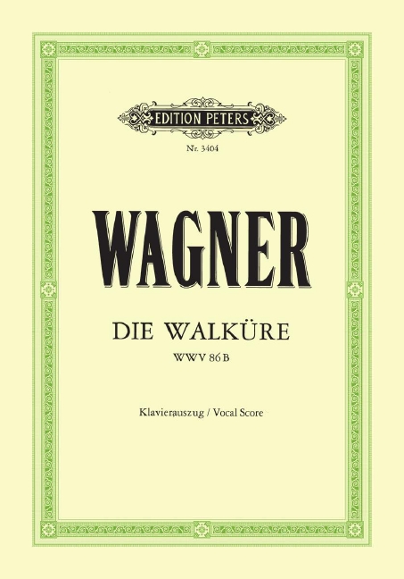 Die Walküre (Piano reduction)