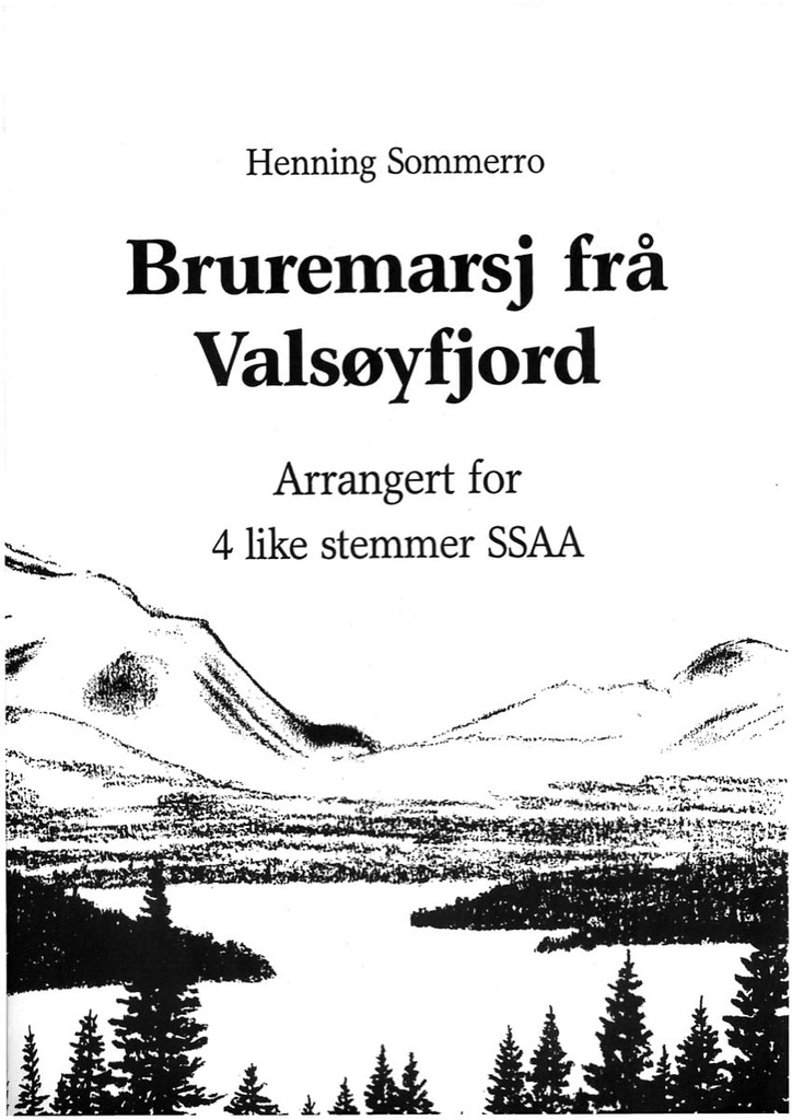 Bruremarsj frå Valsøyfjord (SSAA)