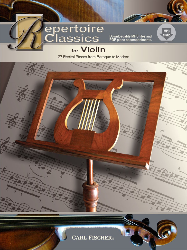 Repertoire classics for violin