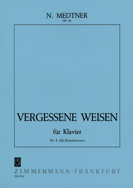 Vergessene Weisen, Op.38 - 8: Alla Reminiscenza