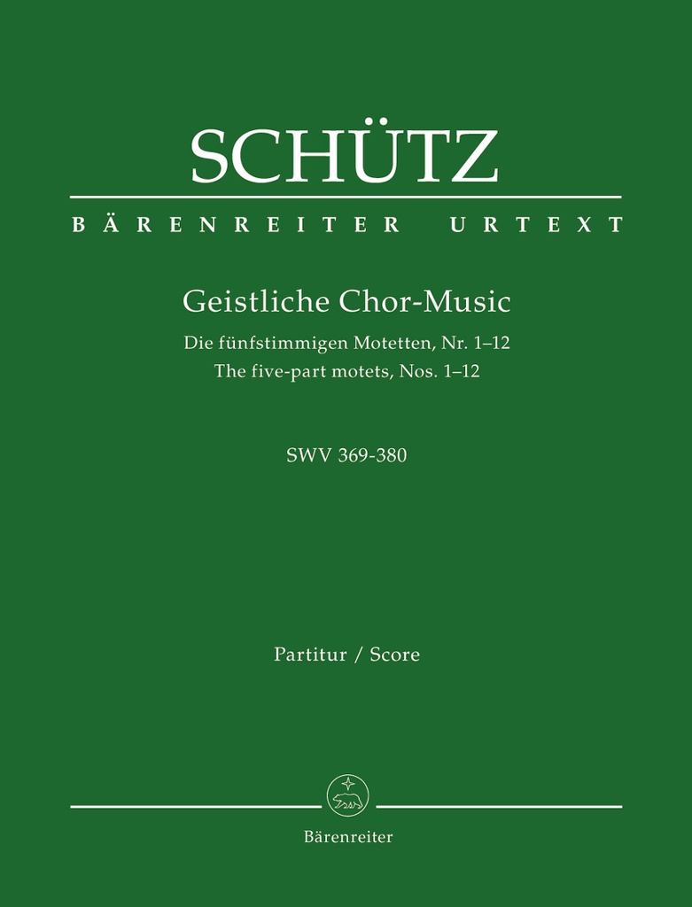 Sacred Choral Music, SWV.369-380 (Motets Nos.1-12)