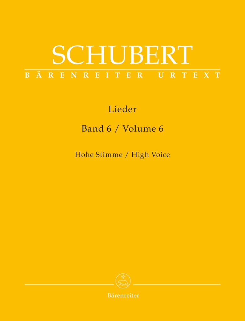 Lieder - Vol.6 (High voice)