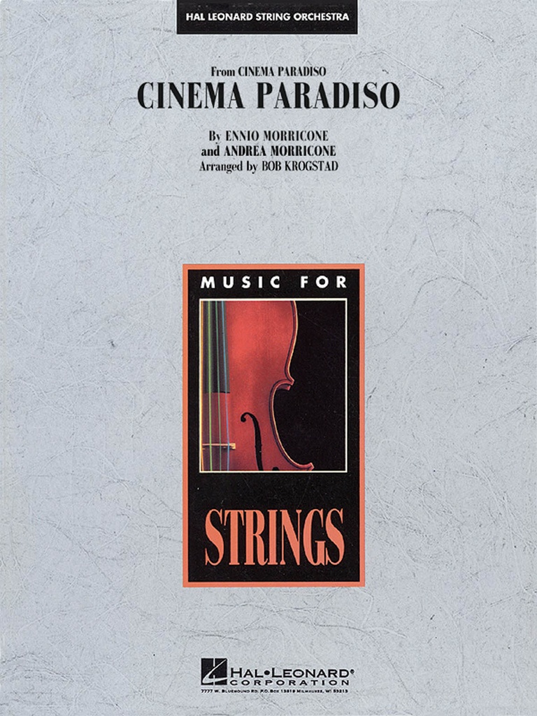 Cinema Paradiso (Score & parts)