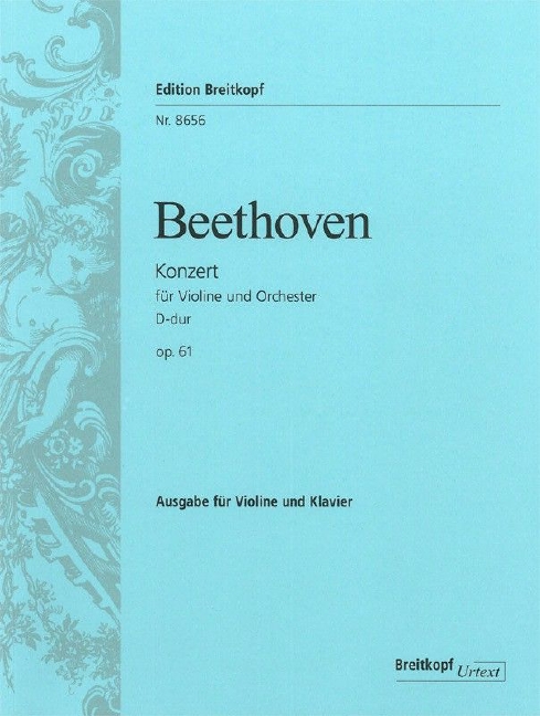 Violin Concerto in D major, Op.61 (Piano reduction)