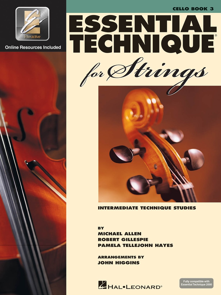 Essential Technique 2000 for Strings (Cello) - Book 3