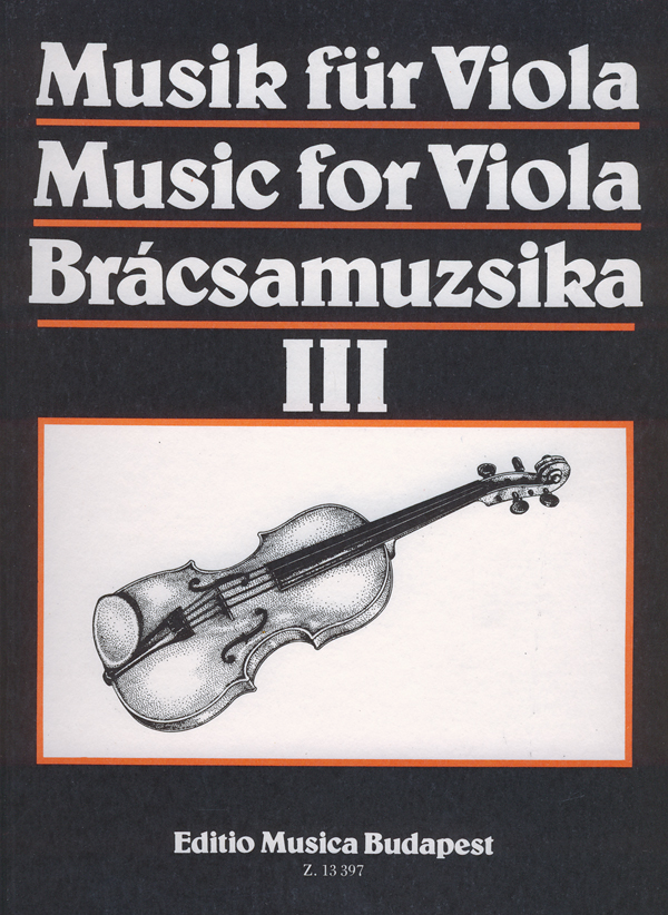 Music for Viola - Vol.3