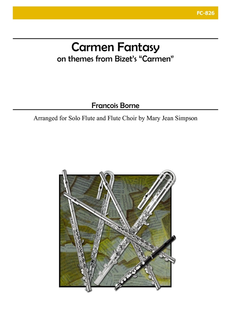 Carmen Fantasy for Solo Flute and Flute Choir